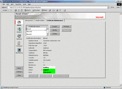 Novell I-Chain CSE Installation